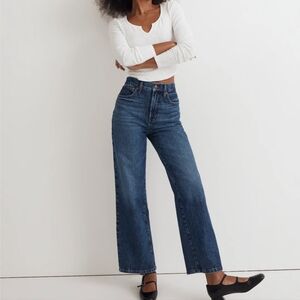 Madewell Perfect Vintage Wide Leg Jean in Hillson